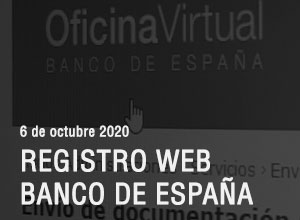 Registro Web Banco España